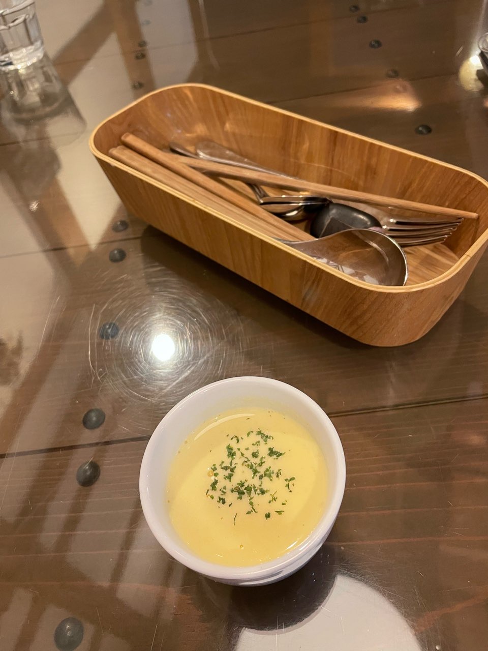 蔵カフェ中屋のランチスープ